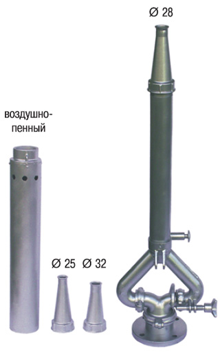 Ствол СЛК-П20 стационарного фланцевого закрепления (узел)